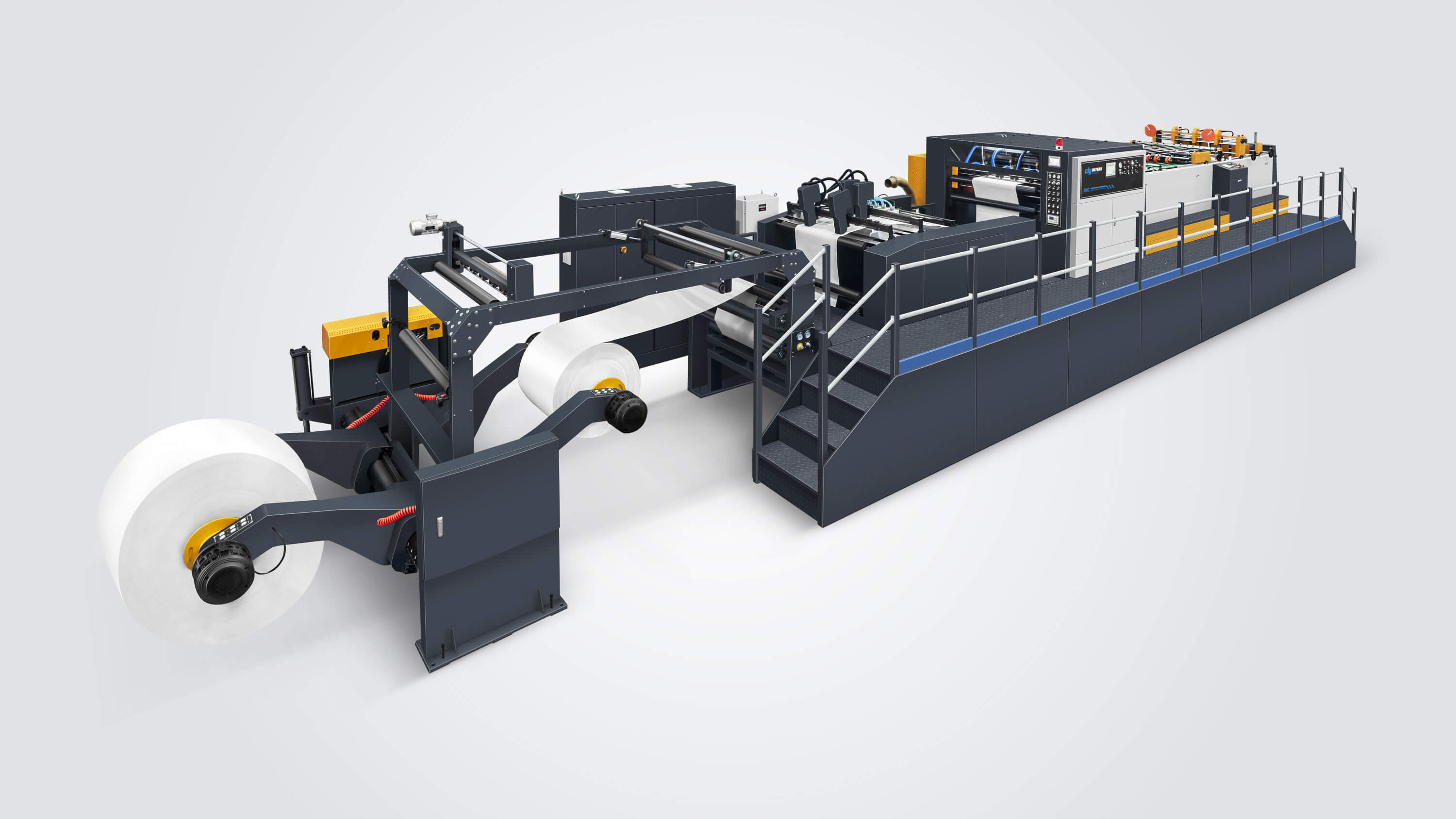 Digital Printing Servo Precision Double Helix Sheet Cutter Machine Dayuan
