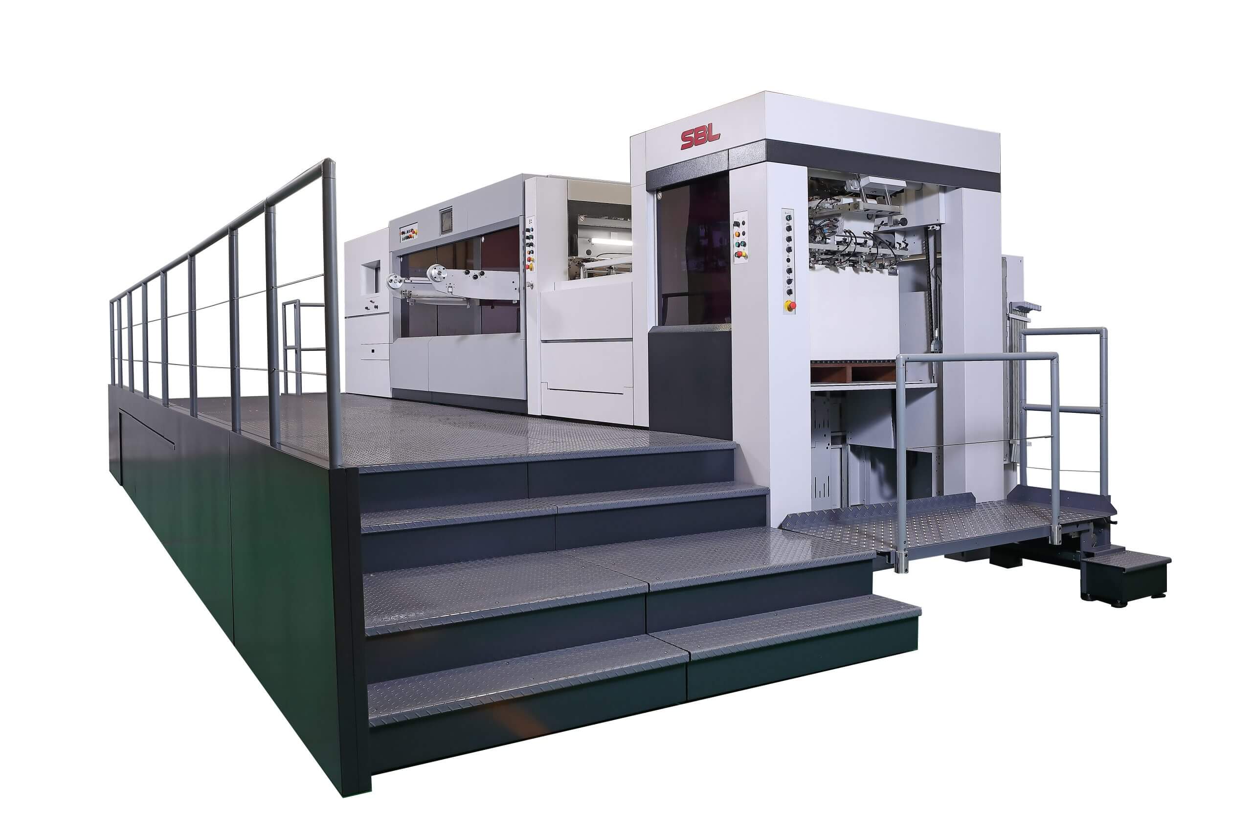 Automatic Diecutting and Creasing Platen with Stripping and Blanking