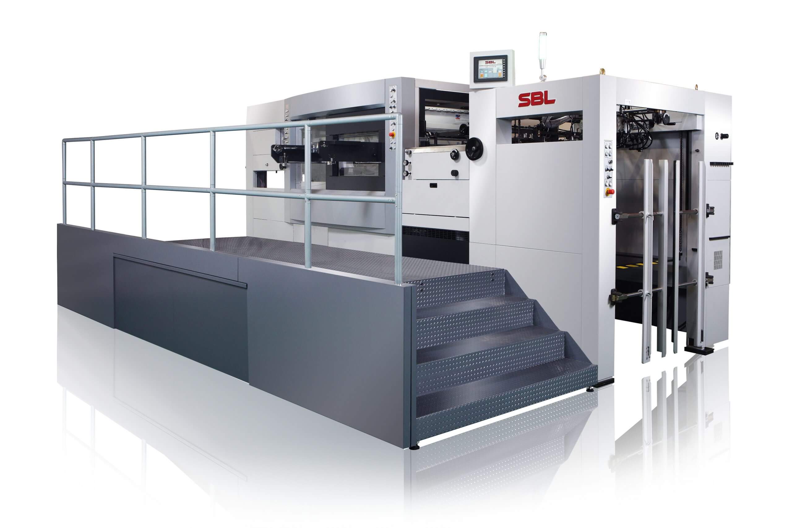 Automatic Die Cutting with Blanking or Stripping Machine