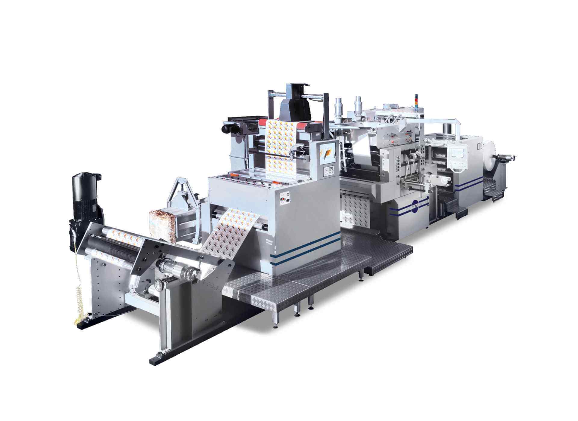 Flexible foil stamping machine