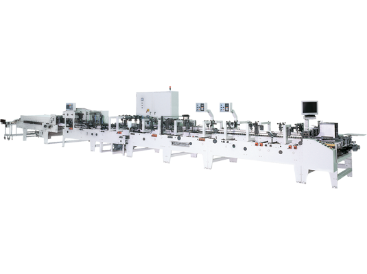 High speed 4-6 corner folding and gluing machine TS 1000NMWS