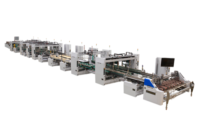 Automatic Folding Carton Gluers Ace machinery