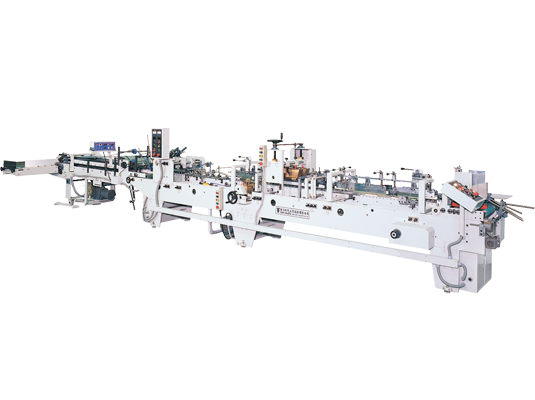 High speed folding and gluing machine TS-550, STS-650