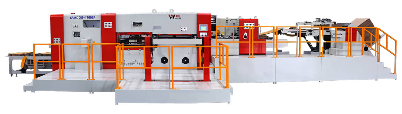 Automatic Die Cutter For Corrugated Board WTNS-NSSF 1500, 1700, 1900, 2100, 2200, 2500